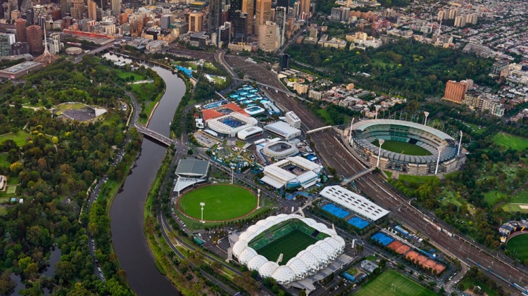 墨尔本AAMI公园 3月31日中国队将在这里迎战喀麦隆